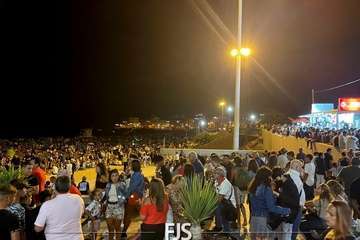 Espectáculo pirotécnico de Melenara 2022/Francisco Javier Santana, TA, Jesús Ruiz y Antonio Alí.